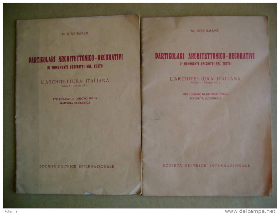 PR/16 Kirchmayr PARTICOLARI  ARCHITETTONICO-DECORATIVI S.E.I 1965 - Arte, Architettura