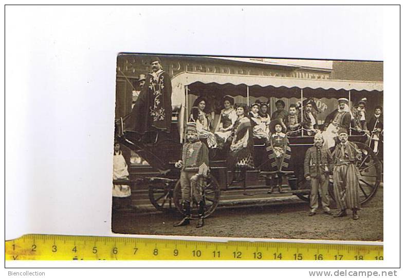 Val D'Oise.Pierrelaye Carte Photo Du Carnaval De 1912 - Pierrelaye