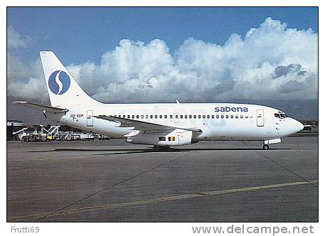 AIRPLANE - AK 56981 SABENA - Boeing 737-229C - 1946-....: Moderne