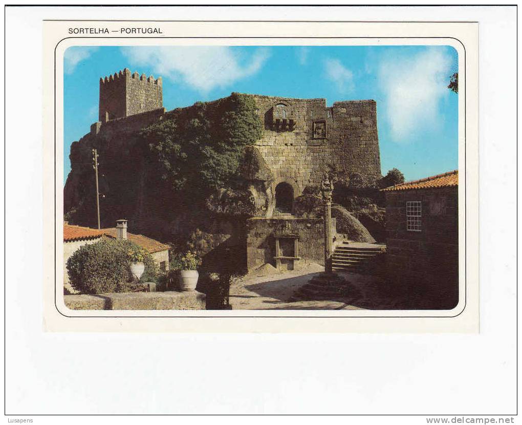 Portugal Cor 11396 – SORTELHA - CASTELO - SOFREU OBRAS DE RENOVAÇÃO EM 1228 NO REINADO DE D. SANCHO I - Guarda