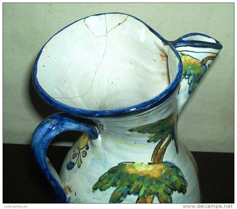 Talavera - Pichet/vase - Kruik/vaas - Pitcher/vase - CR267 - Talavera/Toledo (ESP)