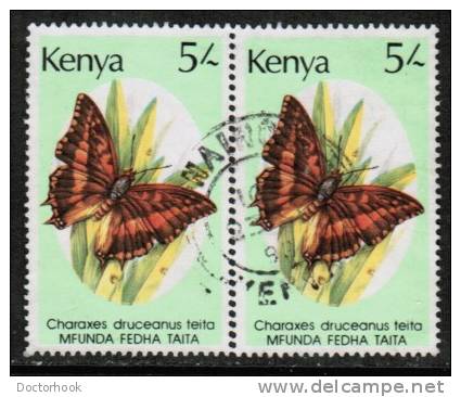 KENYA   Scott #  436  VF USED Pair - Kenya (1963-...)