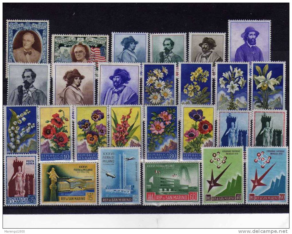 San Marino - Lotto Nuovi *   (g1057b) - Collections, Lots & Series