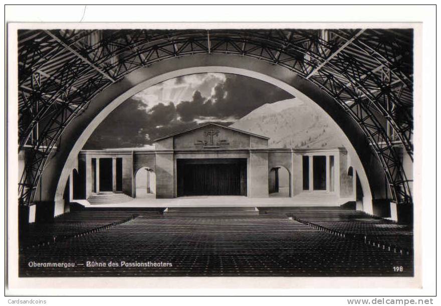 Oberammergau 1954 - Bühne Des Passionstheaters - Oberammergau