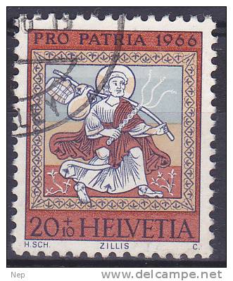 ZWITSERLAND - Briefmarken - 1966 - Nr 849 - Gest/Obl/Us - Usados