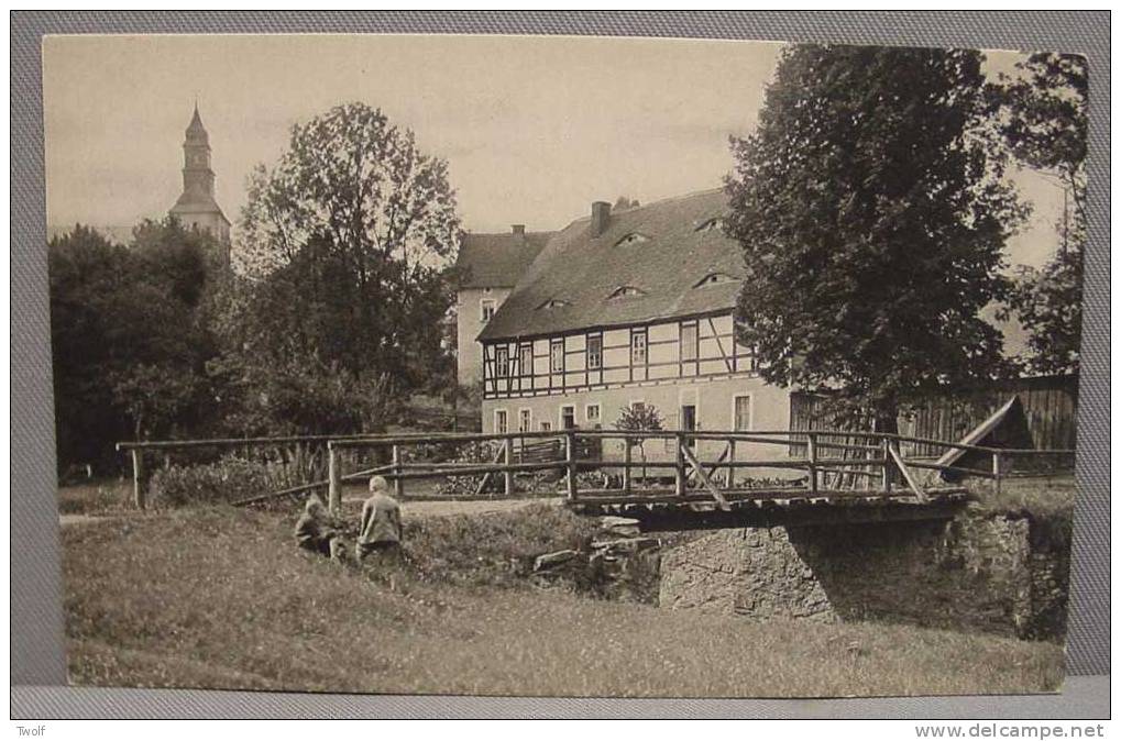 Mühle In Pappendorf -Sächsische Heimatschutz-Postkarten I.A. Des Landesvereins In Dresden. Bezirk Döbln Folge I - Zschopau