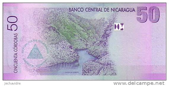 NICARAGUA  50 Cordobas  Non Daté     **** BILLET  NEUF ***** - Nicaragua