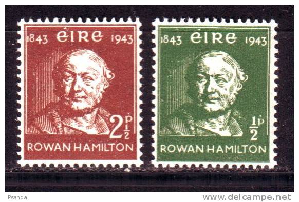 1943  Irland Mino 91,92 MNH - Nuovi