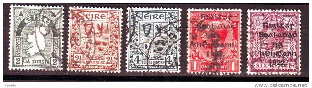 1922  Irland Lot 3 - Used Stamps