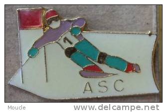 ASC - SKIEUR - PORTES - GEANT - SKI - Wintersport