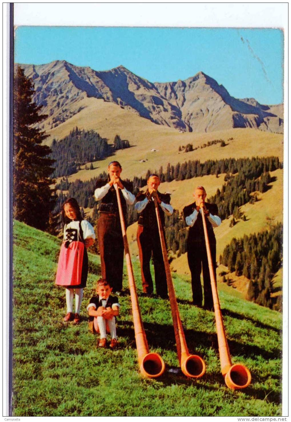 Alphornblaser Im Berner Oberland - Musique