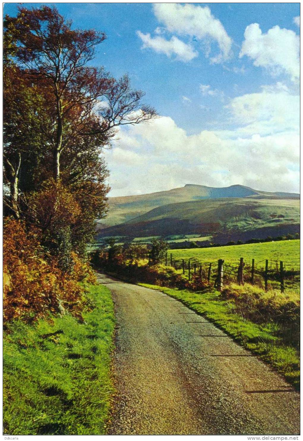 Brecon Beacons National Park, Powys - Approach Road To The Mauntain Centre, Mynydd Illtud - Breconshire