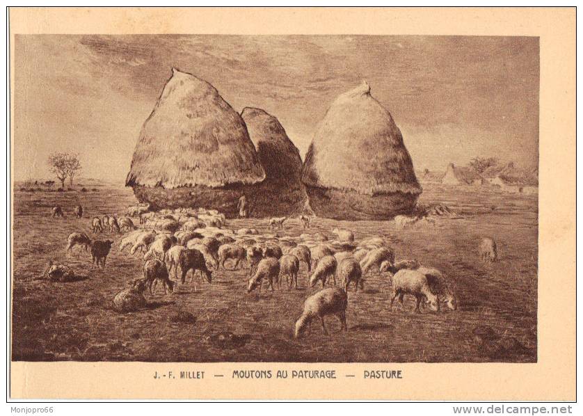 CPA De  J. F. Millet - Moutons Au Paturage - Ante 1900