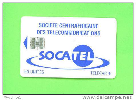 CENTRAL AFRICAN REPUBLIC  - Chip Phonecard/60 Units (subject To Minor Marks And Abrasions) - República Centroafricana