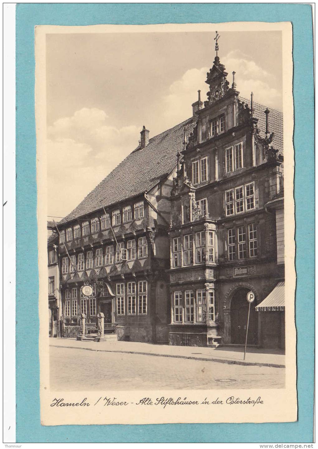 HAMELN  / Weser  -  Alte Stiftshäuser In Der Osterstrasse   -  BELLE CARTE PHOTO   - - Hameln (Pyrmont)