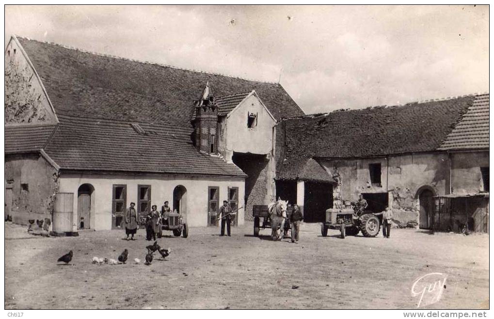 LE BLANC MESNIL LA FERME DU CHATEAU   EDIT  GUY    CIRC  1961 - Le Blanc-Mesnil