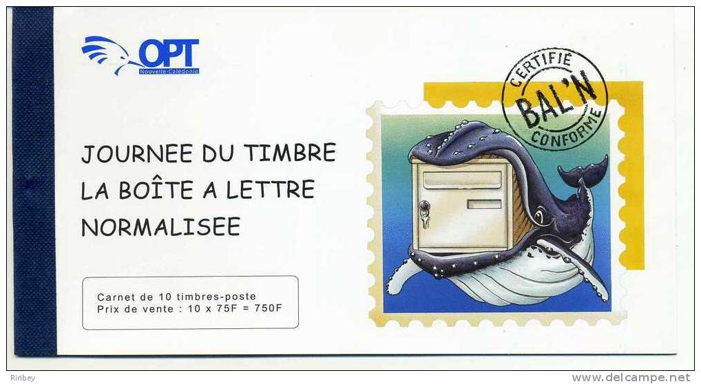 Nelle CALEDONIE - CARNET TP JOURNEE DU TIMBRE 2007 : Thème Les Boites Aux Lettres ** - Andere & Zonder Classificatie