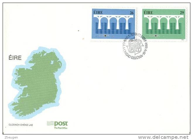 IRELAND  EUROPA CEPT 1984 FDC - 1984