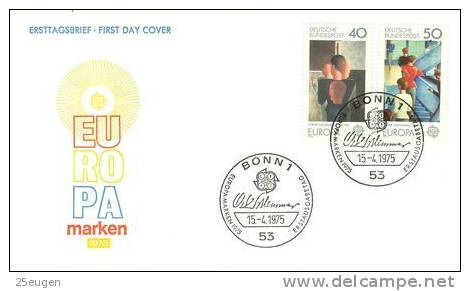 GERMANY  1975 EUROPA CEPT FDC - 1975