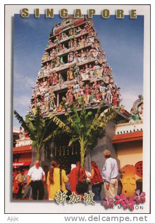 Le Plus Vieux Temple Hindu. Sri Mariamman. Singapour.  Une Carte Postale Neuve - Singapore