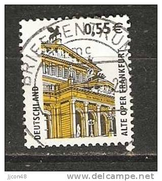 Germany 2002  SWK; Alte Oper, Frankfurt  (o) MiNr 2300 (Nr 75 Auf Ruck) - Usati