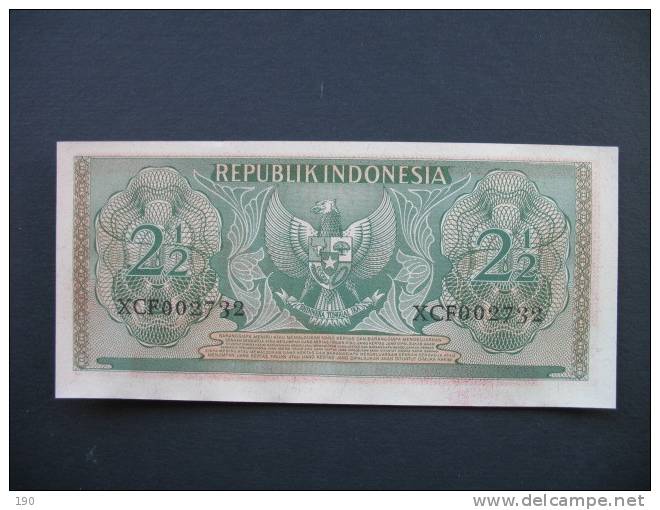2,5 DUA SETENGAH RUPIAH 1956 INDONESIA - Indonesien