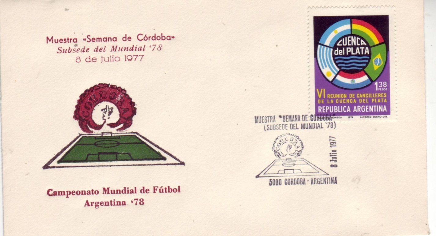 ARGENTINE   Cover  Cup  1978  Football  Soccer  Fussball - 1978 – Argentina