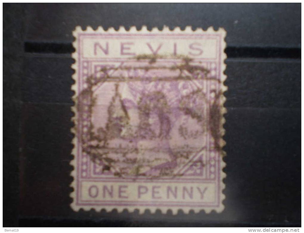 Nevis Yvert 17 Used - St.Cristopher-Nevis & Anguilla (...-1980)