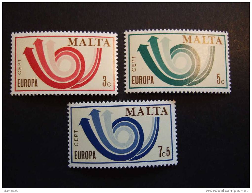 MALTA     1973     MICHEL 472/74   YVERT 474/   MNH **   P04-025 - 1973