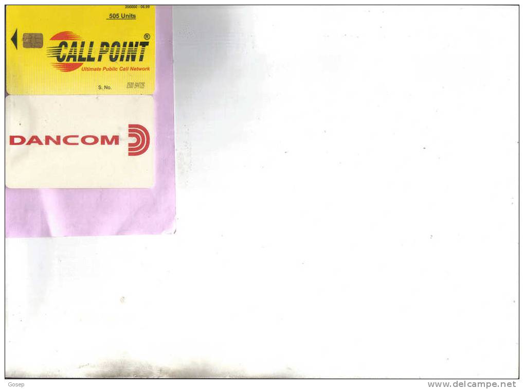 Pakistan-call Point Ultimate Public Call Net Work(1) 505units6/1999-tirage-200.000-used+1 Card Prepiad Free - Pakistan