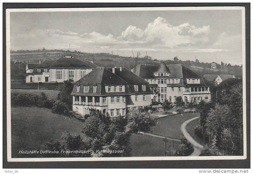 AK Heilstätte Gottleuba 1937, Bad Gottleuba-Berggießhübel Sachsen - Bad Gottleuba-Berggiesshuebel