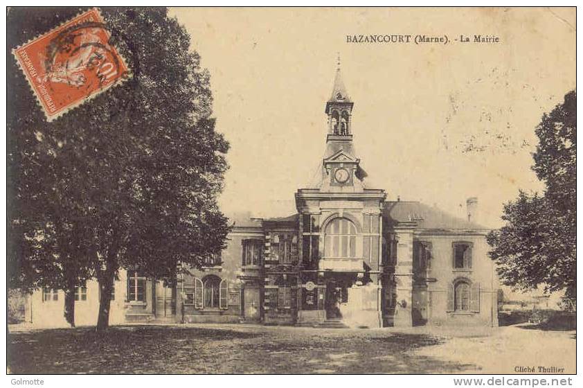 Bazancourt (Marne) - La Mairie - Bazancourt