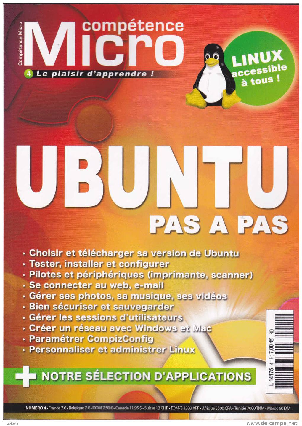 Compétence Micro 4 Février 2011 Ubuntu Pas à Pas - Informática