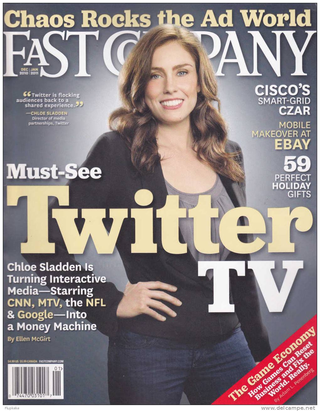 Fast Company 151 January 2011 Must-See Twitter Tv - Business/ Gestion