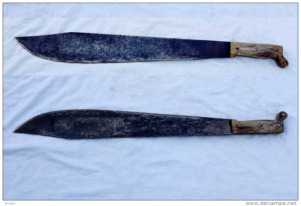 RARE Machette Expérimentale US Légitimus N° 157 - Armas Blancas