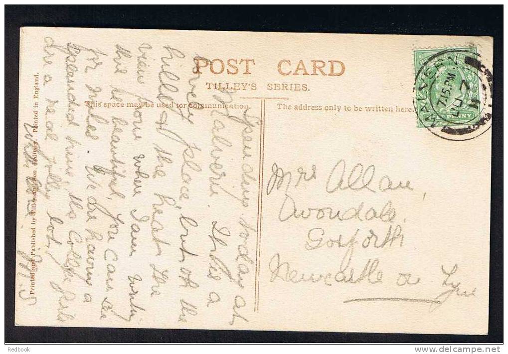 RB 670 - 1911 Postcard Houses At Wyche Pass & Worcestershire Beacon Malvern - Other & Unclassified