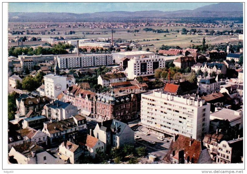 Saint - Louis -"porte De France" Vue Aérienne - Le Carrefour - Saint Louis