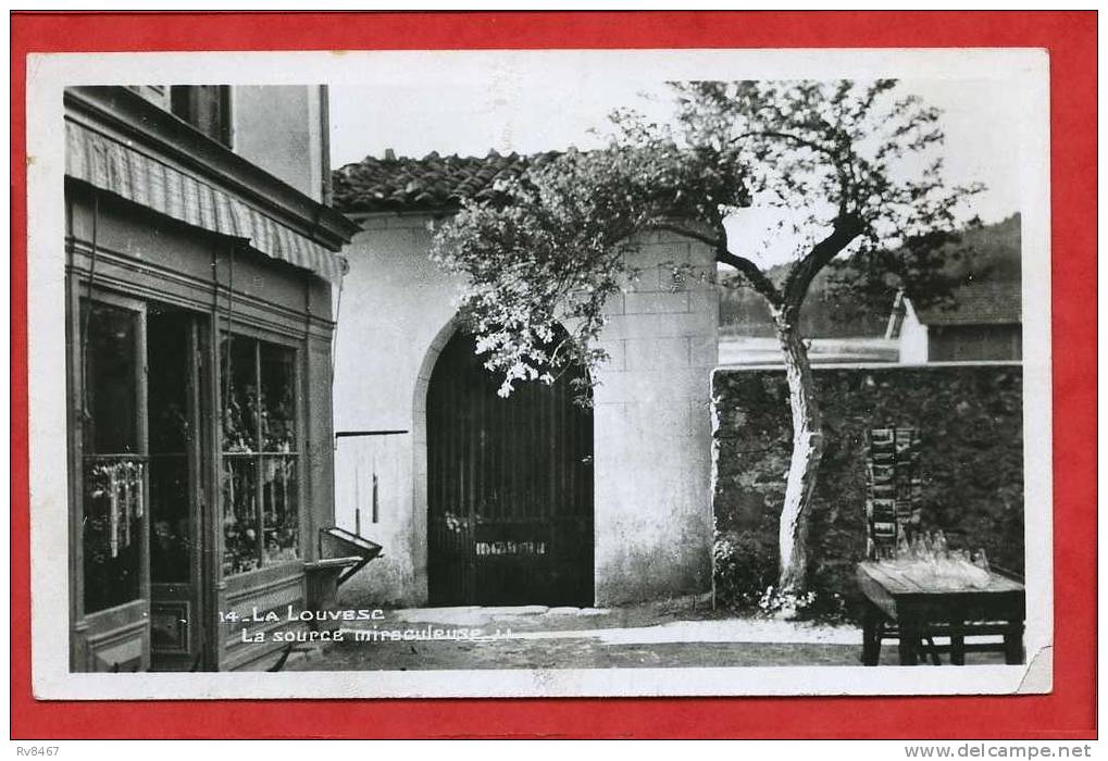 * LA LOUVESC-La Source Miraculeuse(Carte Photo) - La Louvesc