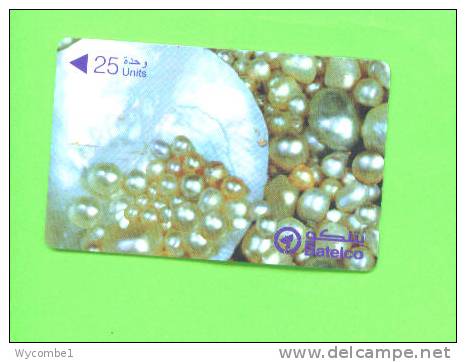 BAHRAIN - Magnetic Phonecard/Pearls - Bahrein
