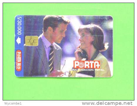 ECUADOR - Chip Phonecard/Couple With Phone 30 Sucres - Equateur