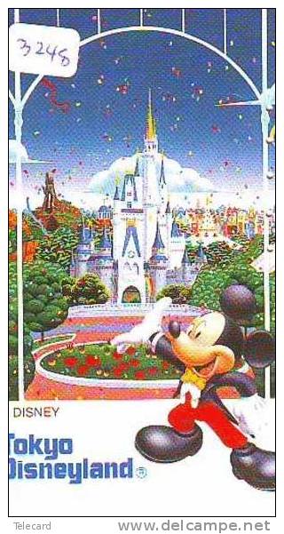 Télécarte  JAPON  DISNEY  (3248)  Phonecard Japan * TELEFONKARTE * 110-206354 - Disney