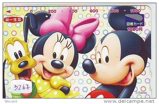 Télécarte  JAPON  DISNEY  (3267) Phonecard Japan * TELEFONKARTE * - Disney