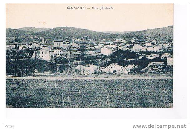 QUISSAC - Vue Générale - Quissac