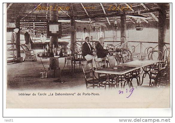 Afrique - Jeux - Joueurs De Billard - RF21328 - Benin - Dahomey - Porto Novo - Intérieur Du Cercle " La Dahoméenne " - Benin