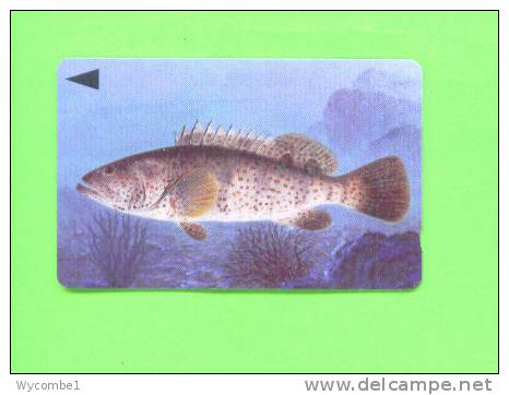 BAHRAIN - Magnetic Phonecard/Fish - Bahrain