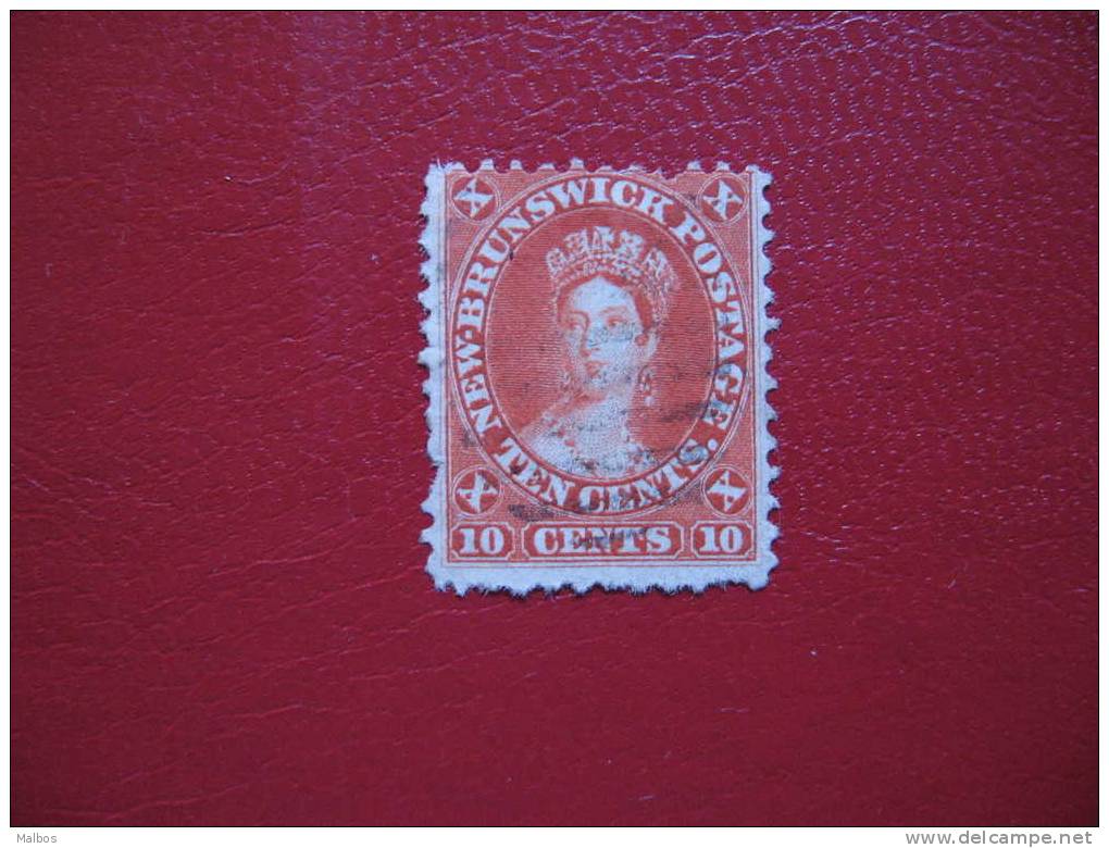 NEW BRUNSWICK - 1860 - (o) SG# 17 - Y&T N° 7 - P12 - Used Stamps