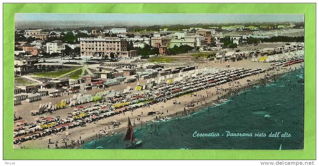 CESENATICO CARTOLINA FORMATO MICRO (14,8 X 6,9) VIAGGIATA NEL 1960 - Cesena