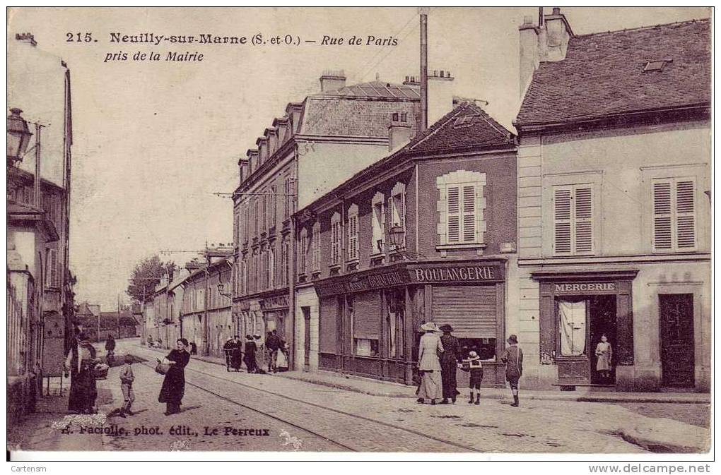 NEUILLY  SUR MARNE Rue Paris - Neuilly Sur Marne