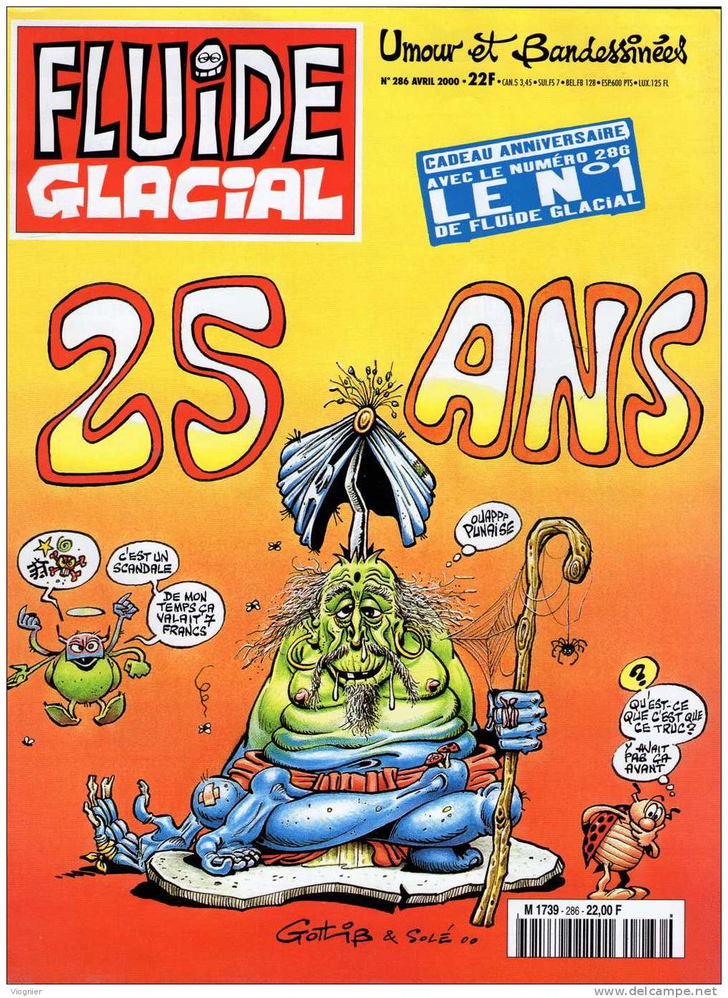 FLUIDE GLACIAL   N°  286           Mars   2000 - Fluide Glacial