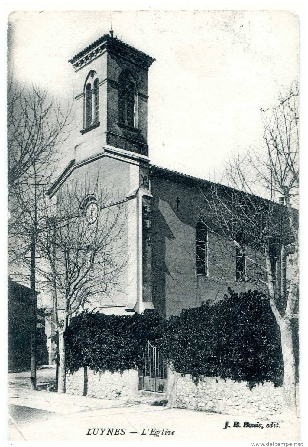 LUYNES  (Bouches-du-Rhône) : L´Eglise - Luynes